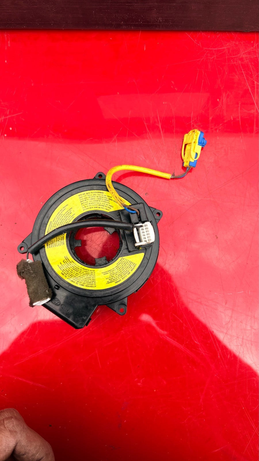 RENAULT TWINGO 2003 STEERING WHEEL AIRBAG SRS SQUIB SLIP RING