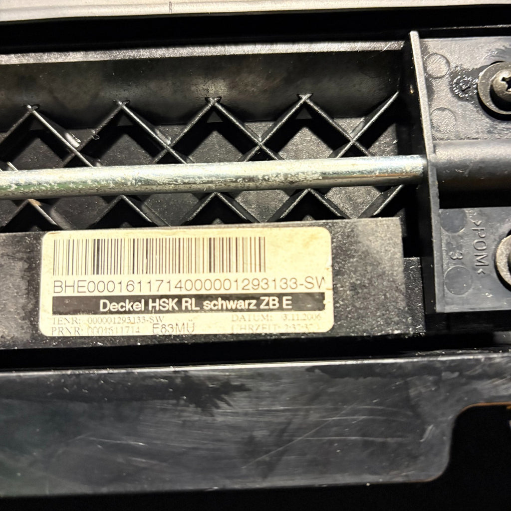 BMW X3 E83 LCI 2006-2010 RHD Complete Glove Box Compartment Black 1293133SW