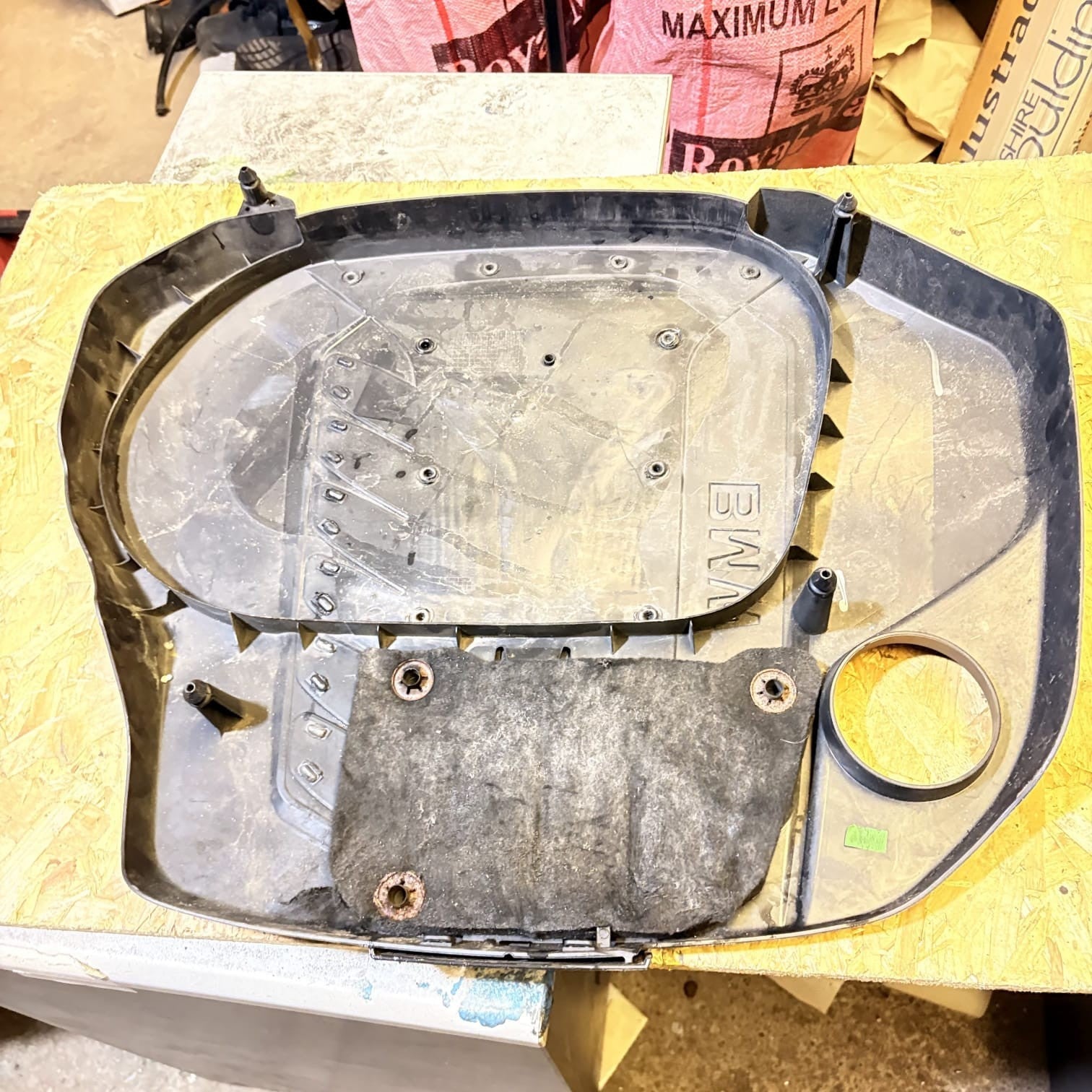 BMW X5 E70 Diesel Top engine cover trim SP6398 JUT160040