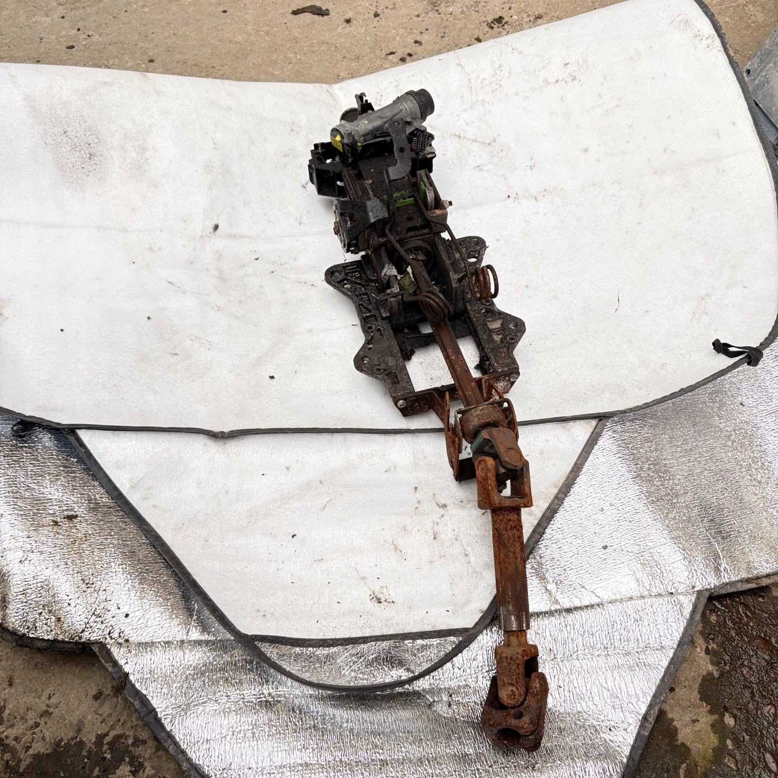 2006 VOLKSWAGEN GOLF STEERING COLUMN 1K0953503CM 1K2419502AB F3
