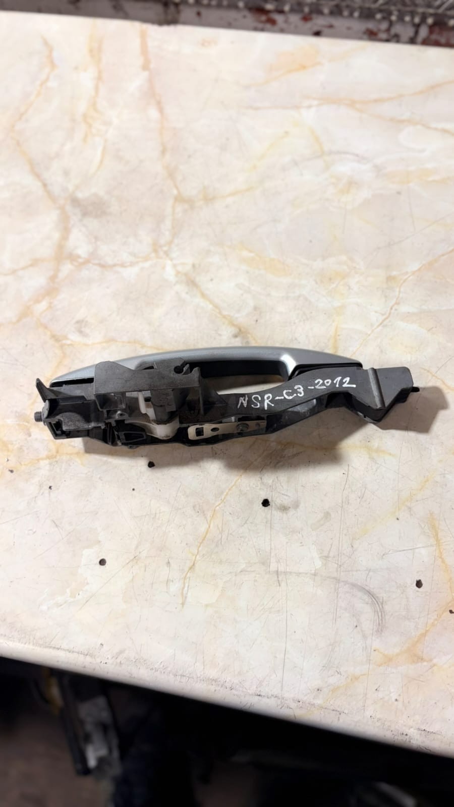 Citroen C4 Picasso Rear Right Door Exterior Handle Blue 9680503480 2012