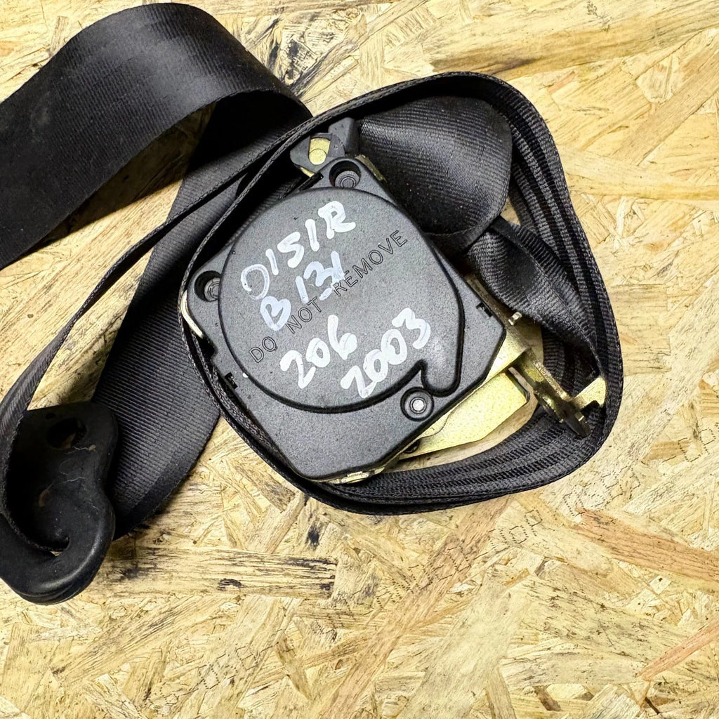 Peugeot 206 Rear Right Seat Belt Retractor 96361218XX 8975R0 1998-2012