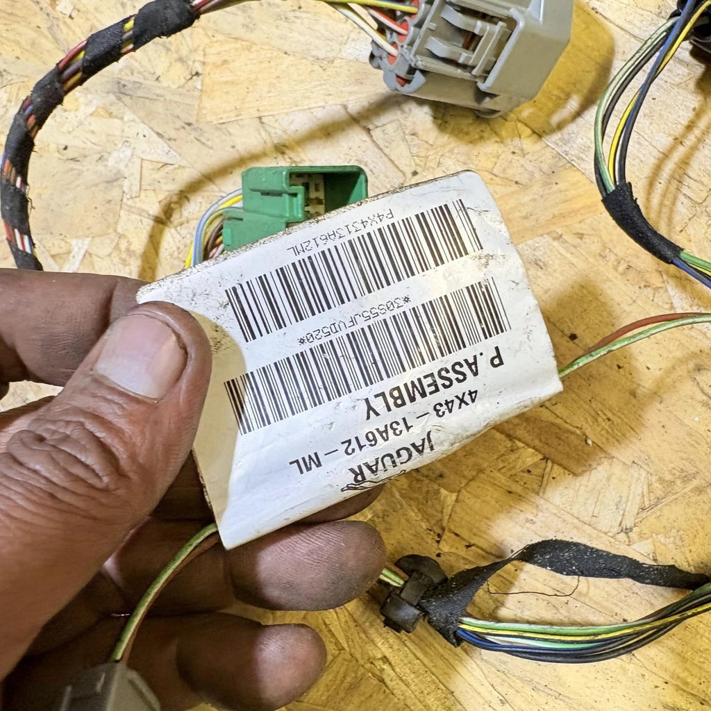 JAGUAR X-TYPE SPORT E4 4 DOHC 2007 PEDAL WIRING LOOM 4X43-13A612 55JFVD520 T-294