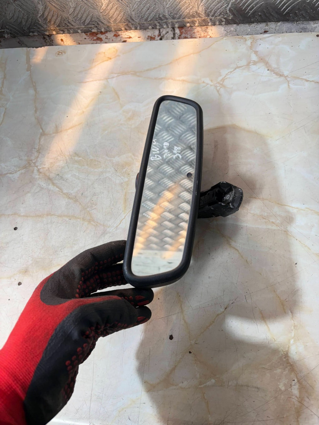 BMW 3 SERIES 318 2011-2018 AUTO DIMMING REAR VIEW MIRROR 913445902