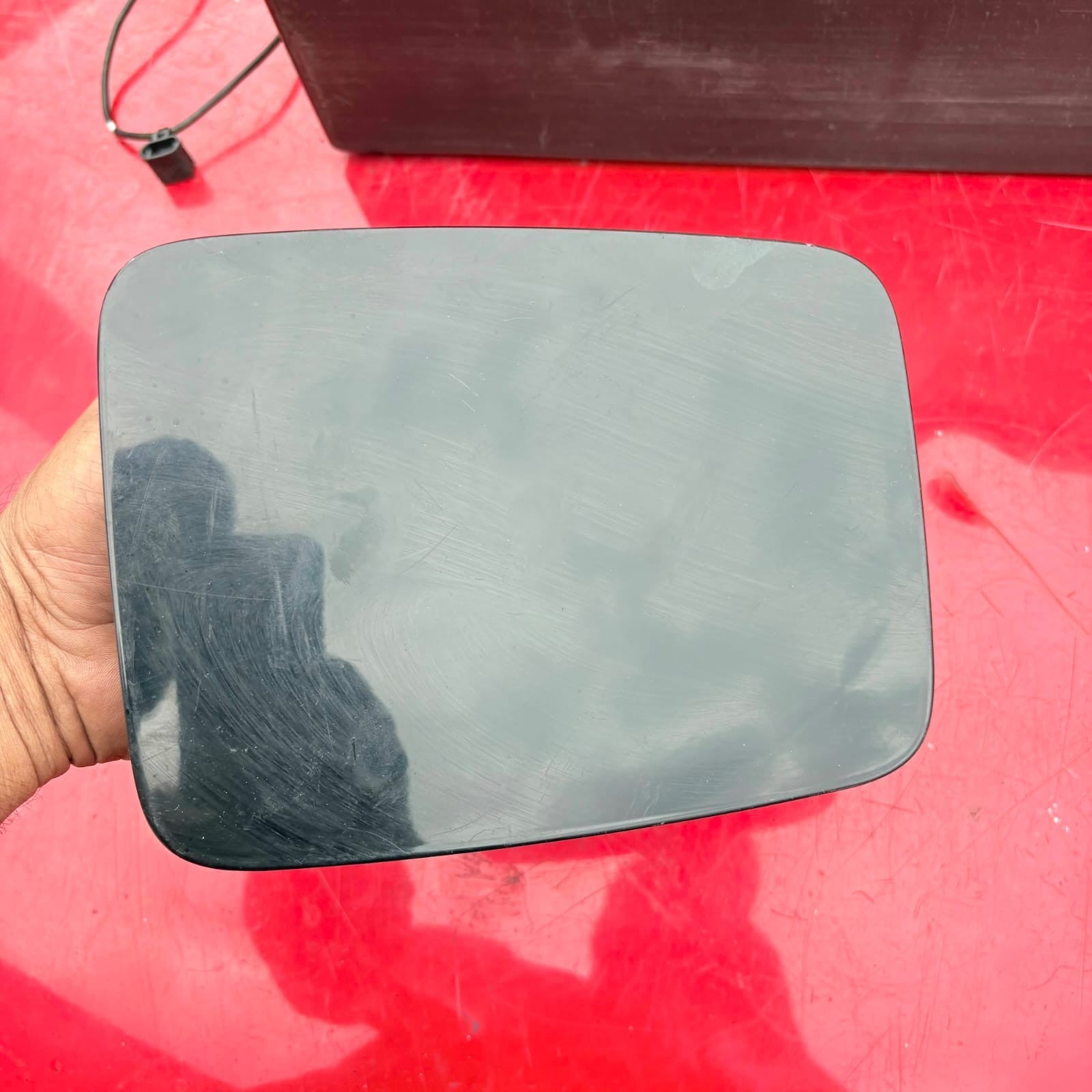 Nissan Qashqai J11 Petrol Fuel Flap Cap Door In Red Colour Tekna Dig-T