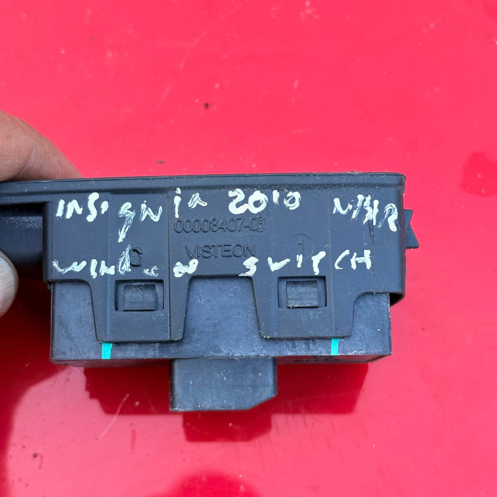 Vauxhall Insignia Mk1 2008-2017 Rear Left Electric Window Switch 13301888 N/S/R