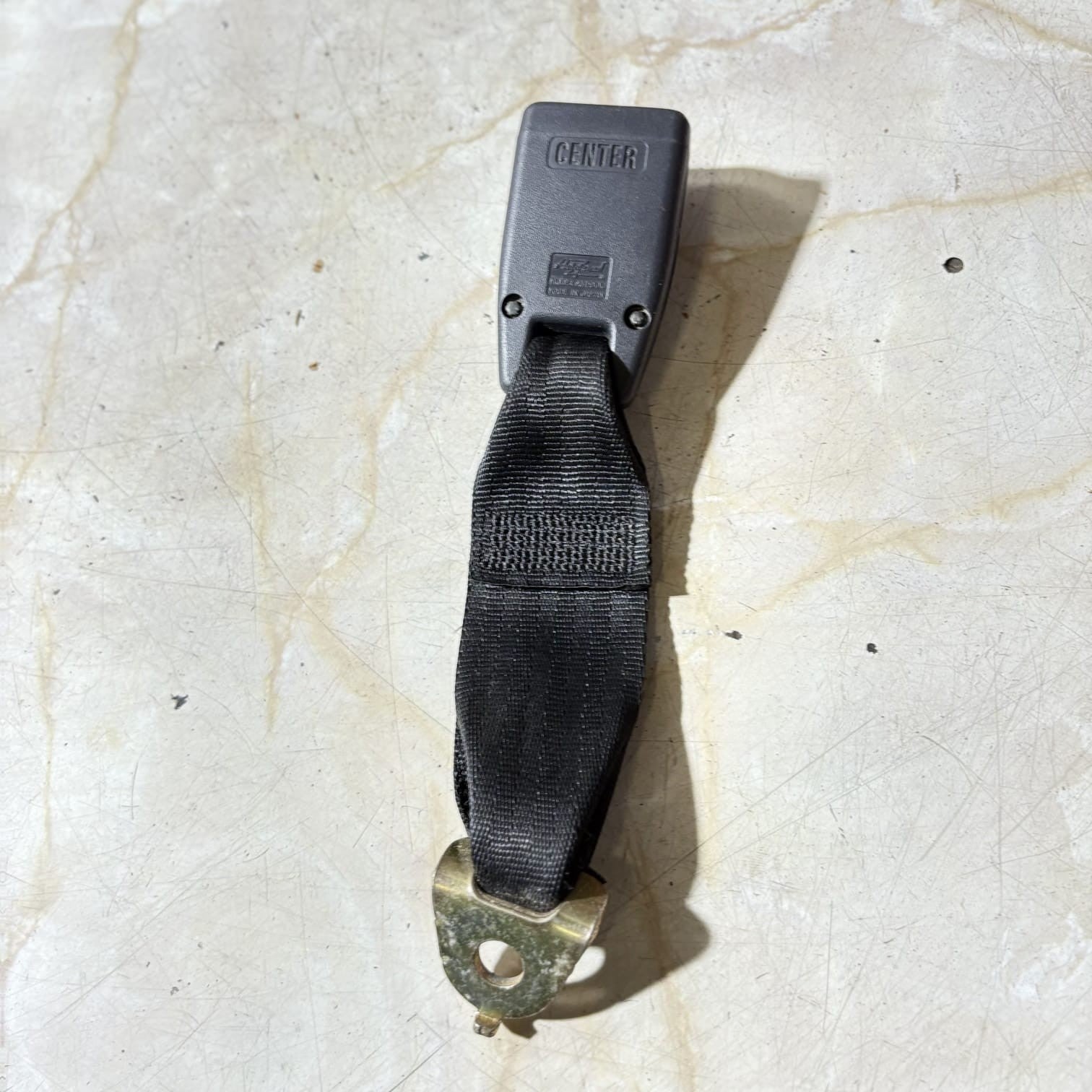 ALFA ROMEO 147 MK1 3 SEAT BELT ANCHOR BUCKLE CLASPS 10448290