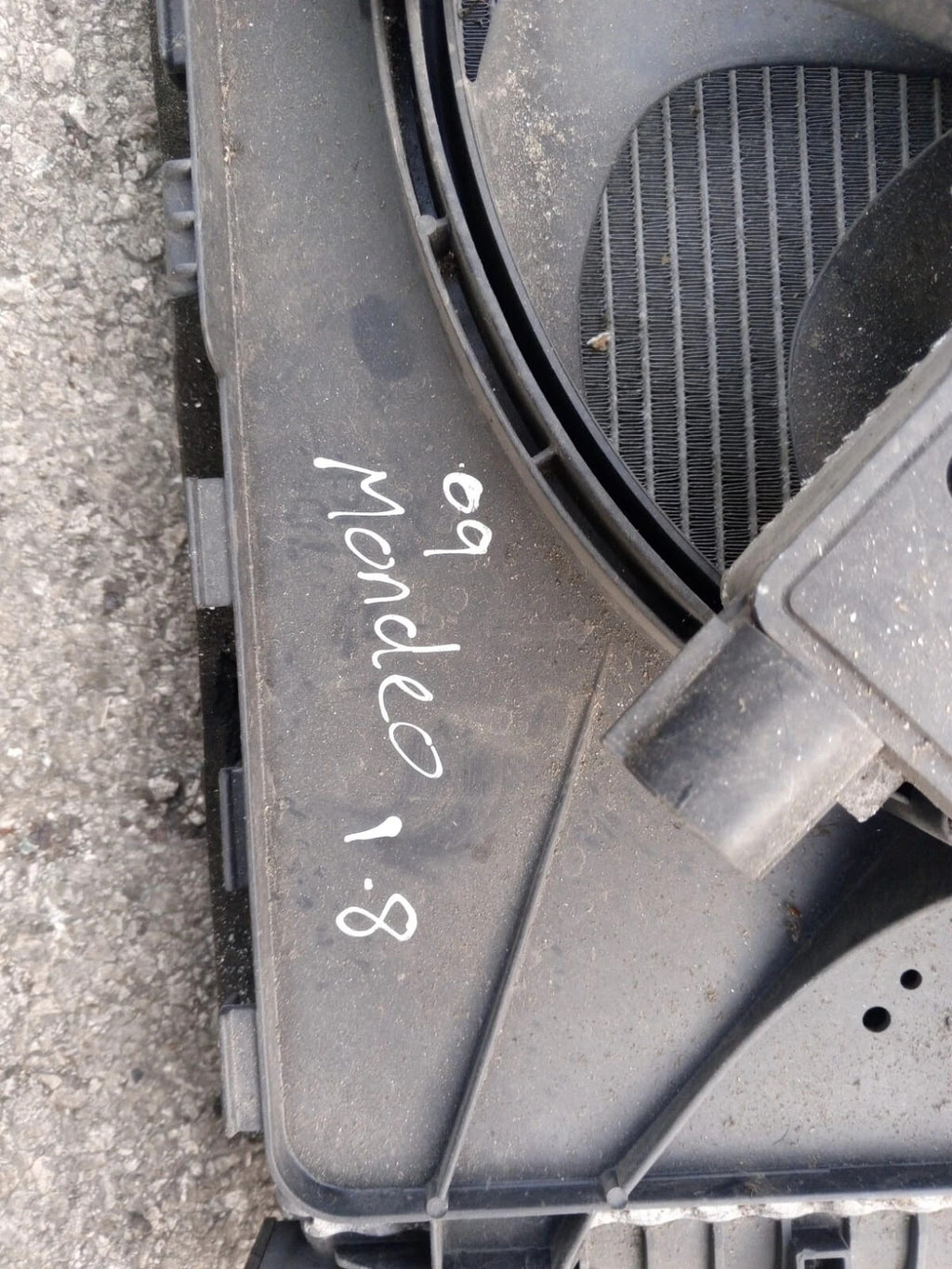FORD MONDEO 2011 MK4 1.8 TDCI RADIATOR PACK WITH COOLING FAN & INTERCOOLER
