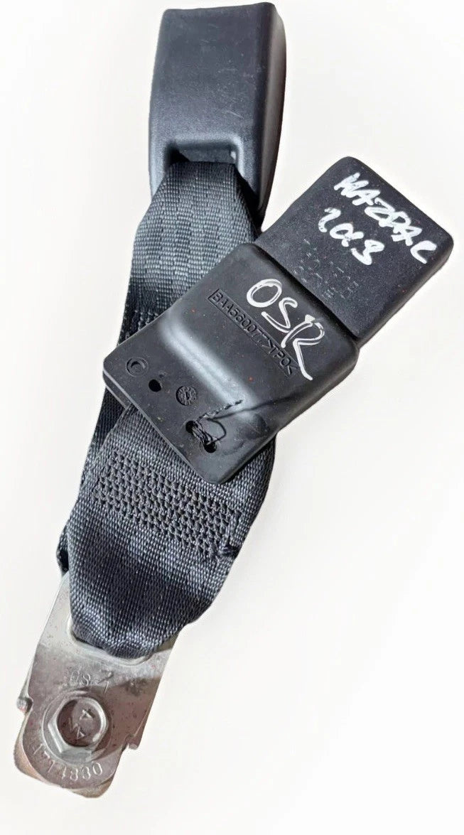 Mazda 2 DE 1.4CD 50kW Diesel 2013 Driver Rear safety seatbelt buckle T86232B OSR