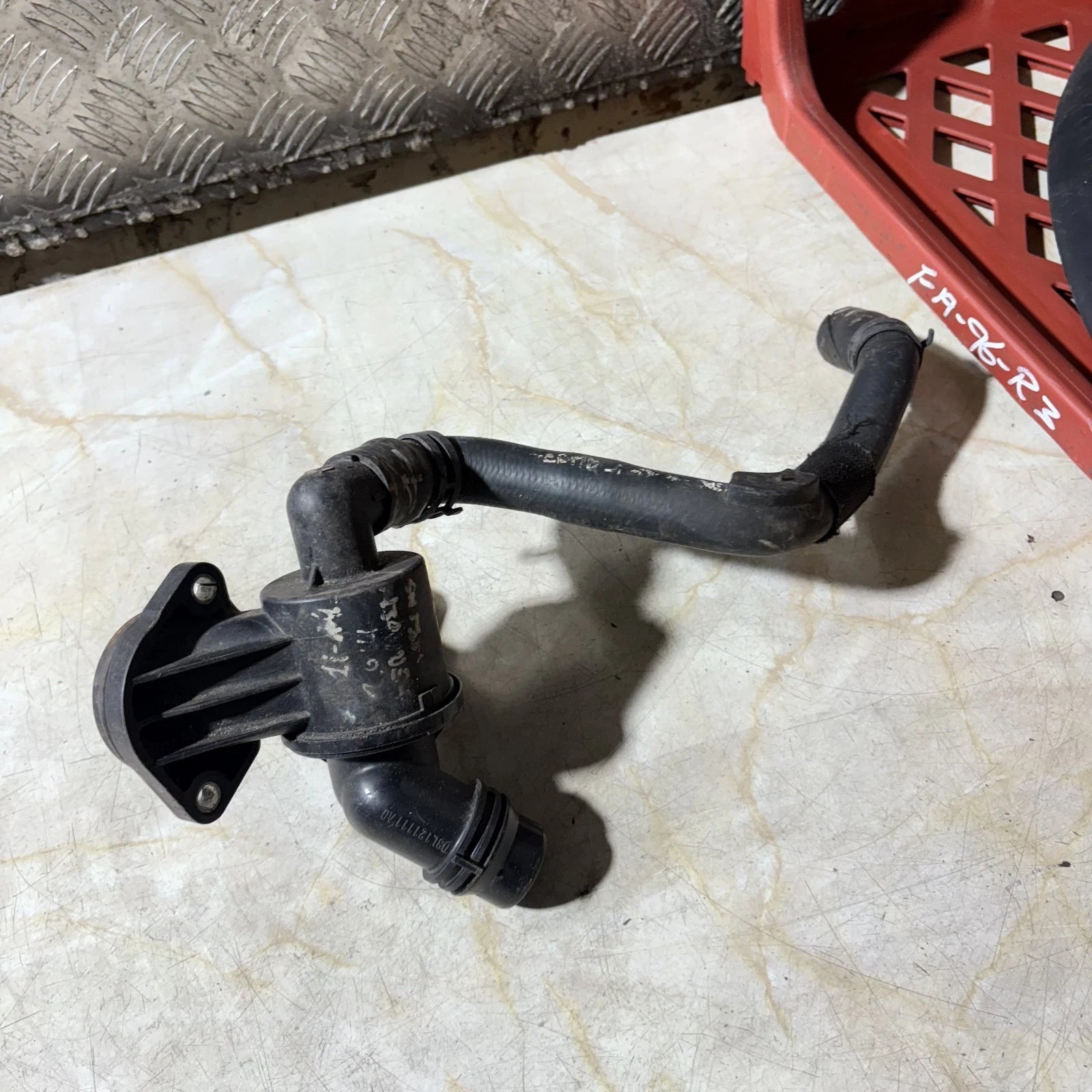 10-15 AUDI A6 THERMOSTAT HOUSING 03L121111AD
